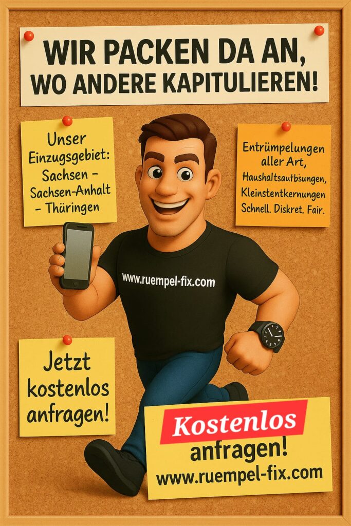 Professionelle Haushaltsauflösung und Entrümpelung